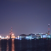 真夜中の京浜工業地帯