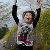 桜吹雪のつもりで