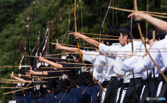 扇の的弓道大会