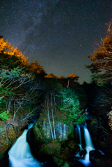 滝上の天の川