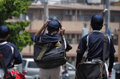 部活帰り