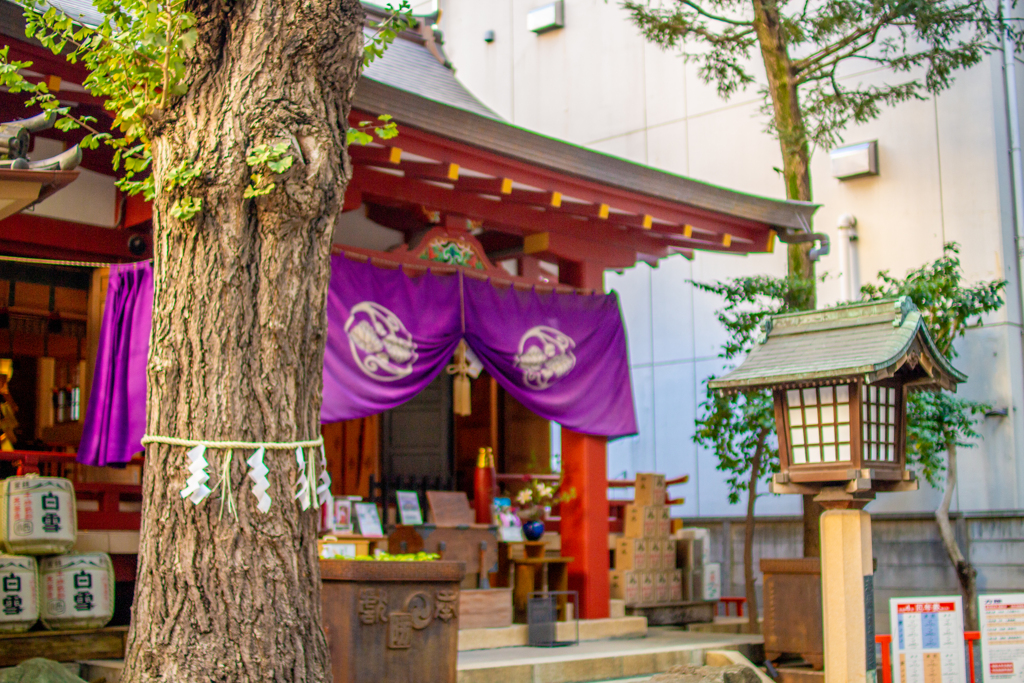 神社。