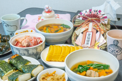 お正月のごちそう日和。