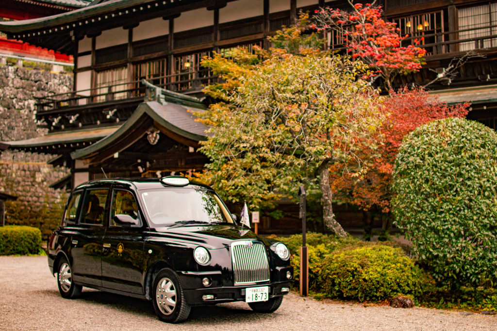 シックな車での新たな旅。