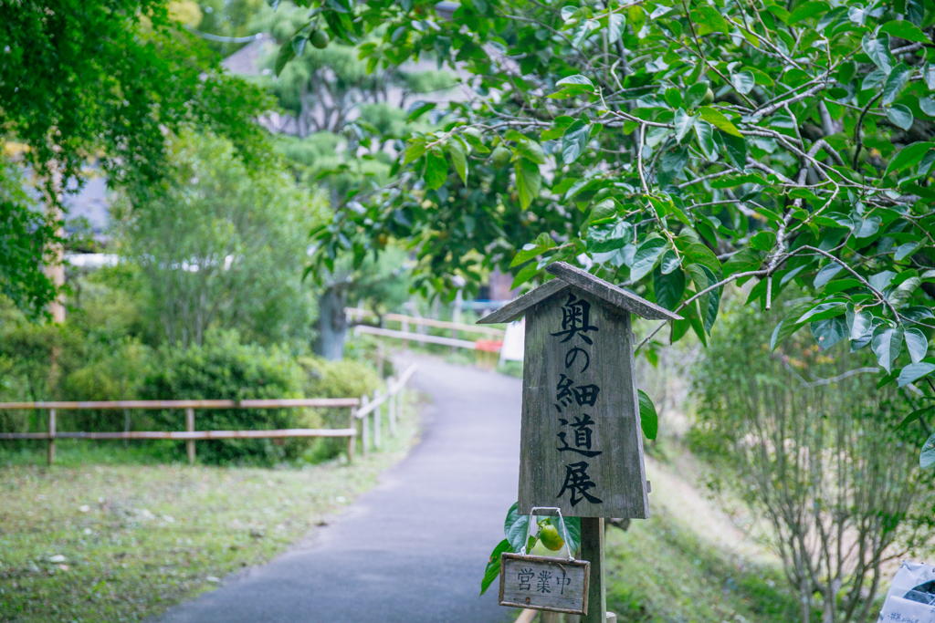 時を感じる奥の細道。