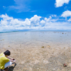 海辺の生き物観察。