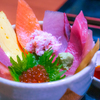 贅沢カラフル丼。