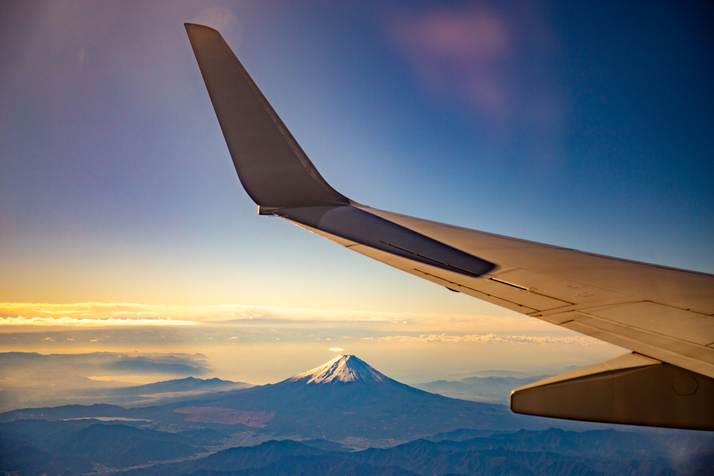 空の旅のお供に。