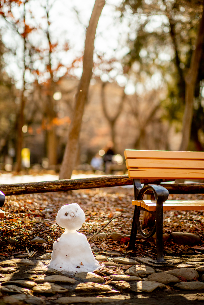 雪だるま。