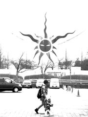 逃げて～！（太陽の塔）