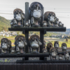 トロッコ亀山駅の狸さん
