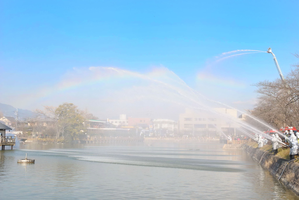 わが町の出初式