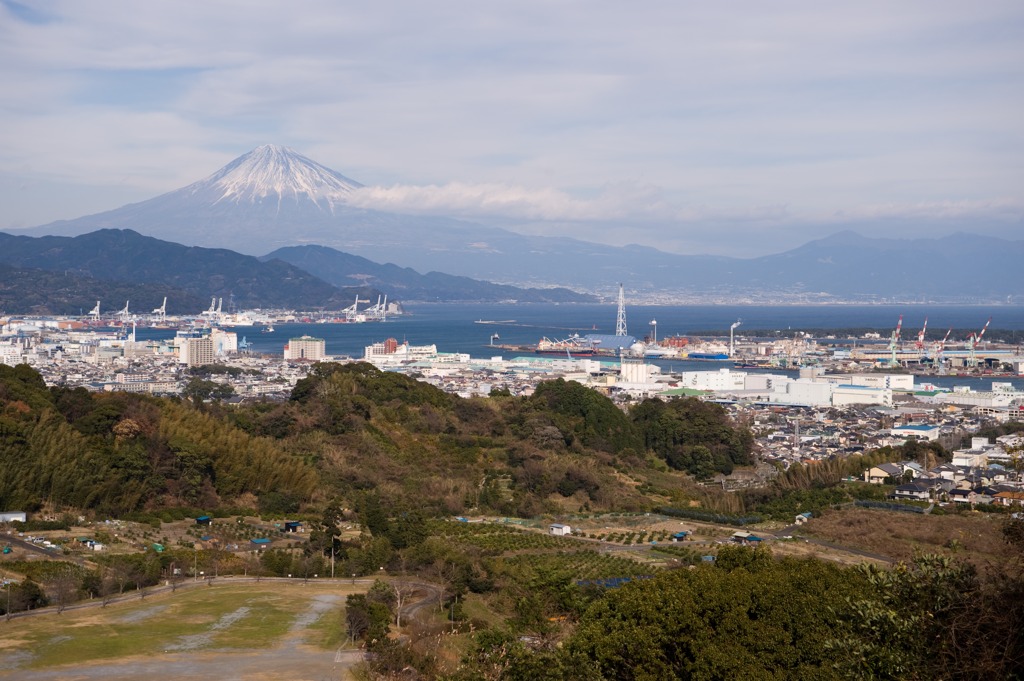 日本平から望む富士山