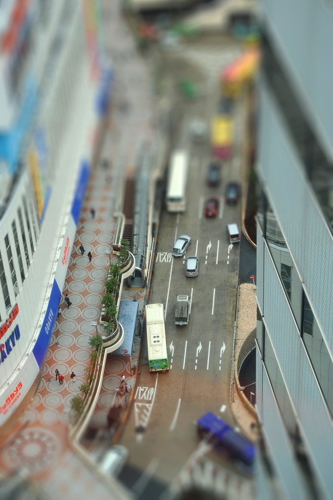 新宿西口　俯瞰