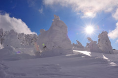 樹氷－晴れ