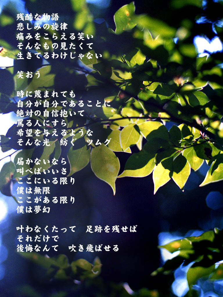 光のある場所