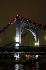 清洲橋の夜景①