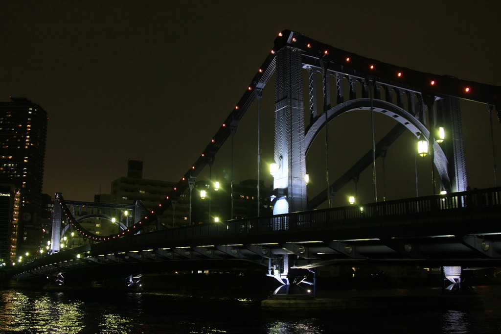 清洲橋の夜景②