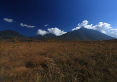 戦場ヶ原と男体山？