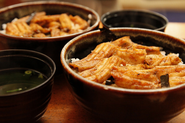 宮島の穴子丼