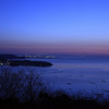 夜明け前の万葉岬