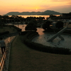 日時計のある公園で