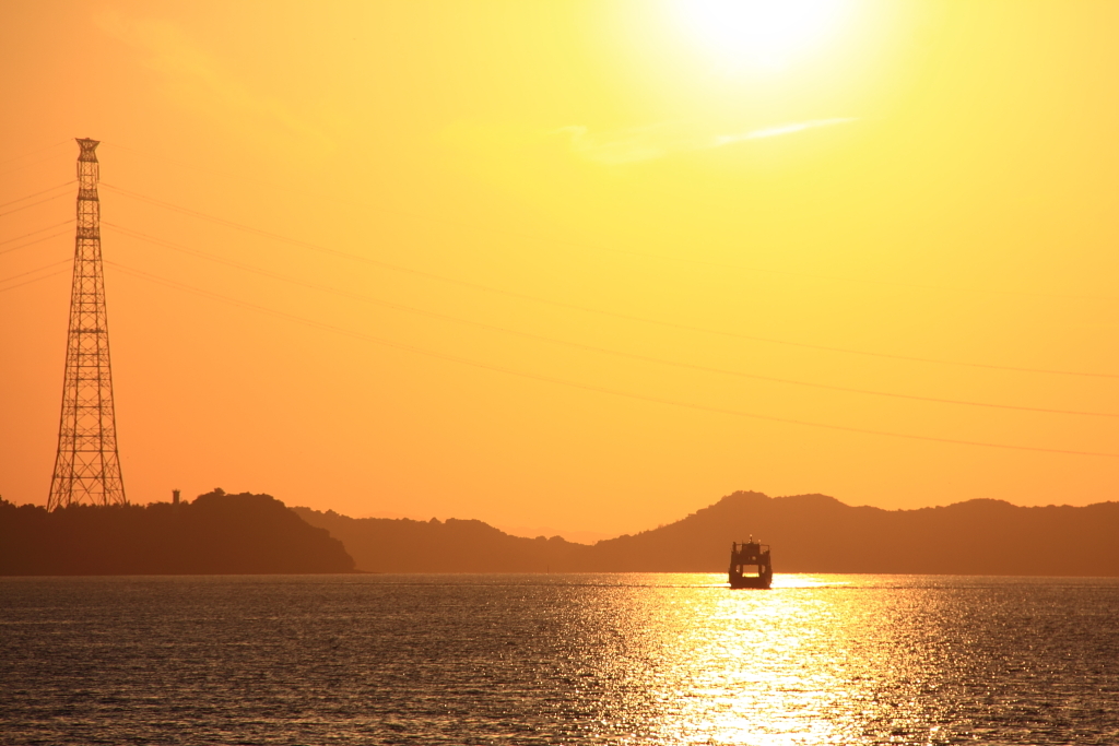天草の夕焼