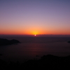 静かな海と空