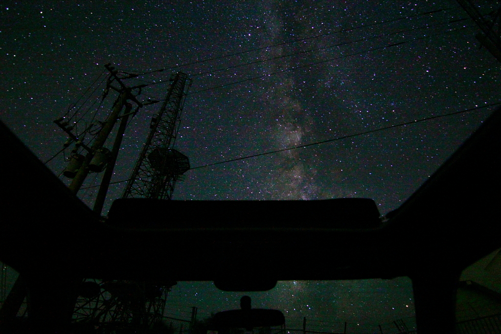My car is a planetarium