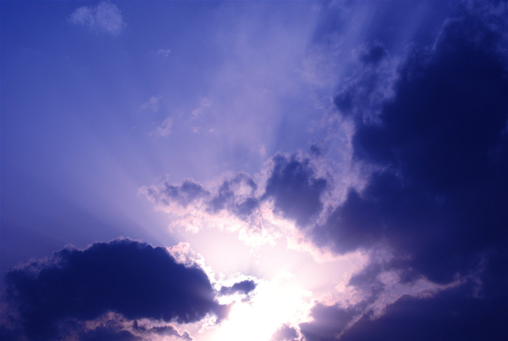 at dusk