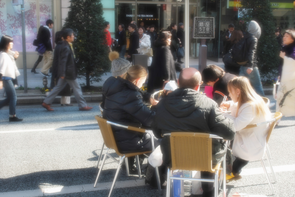 銀座でランチ