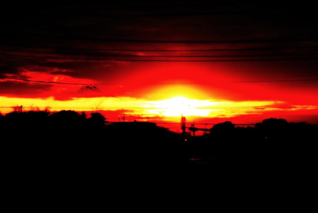 夕焼け