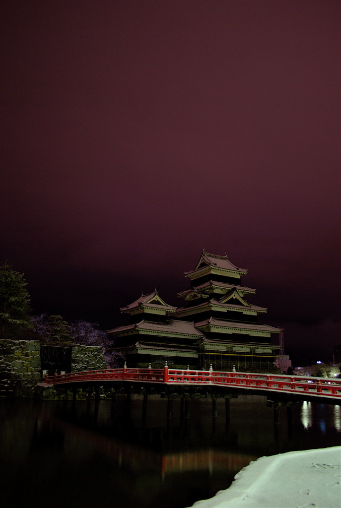 薄紅の空