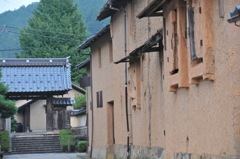 但馬國　出石藩　造り酒屋の路地裏にて