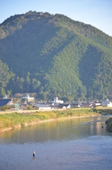 但馬國　出石藩　出石川　有子山