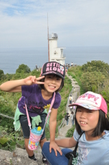 但馬國　山陰海岸ジオパーク　
浜坂　矢越ヶ鼻灯台