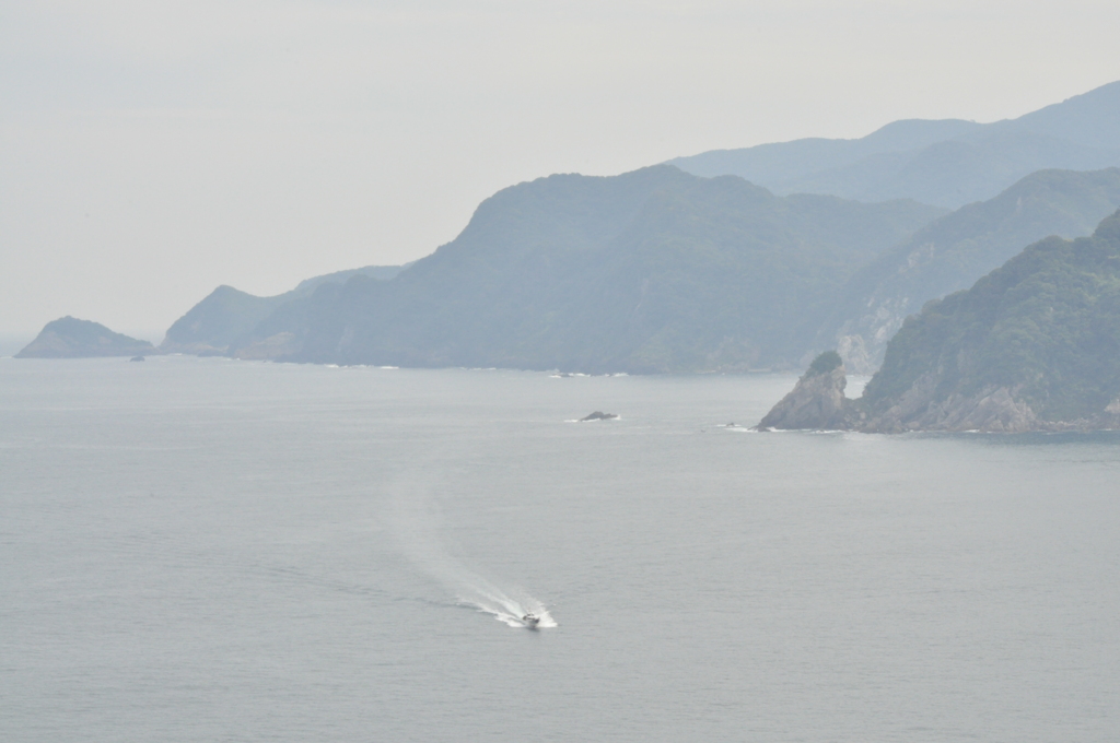 但馬國　山陰海岸ジオパーク　浜坂より