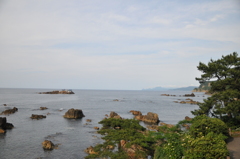 但馬國　山陰海岸　日和山　竜宮城
