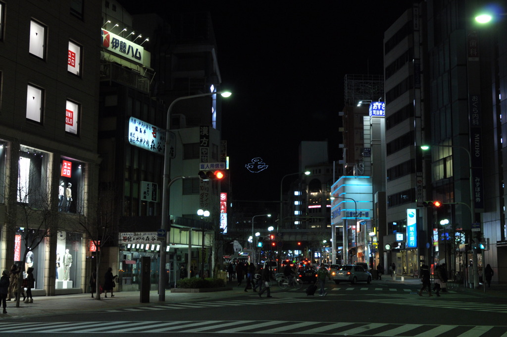 神戸　元町　交差点