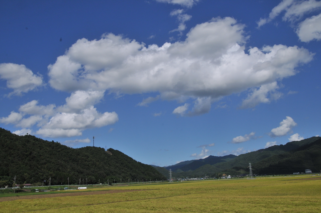但馬國　実りの秋と空