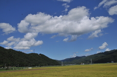 但馬國　実りの秋と空