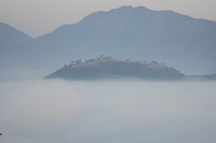 但馬國　竹田城　雲海