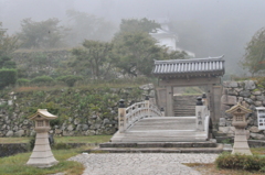 但馬國　出石城　秋朝