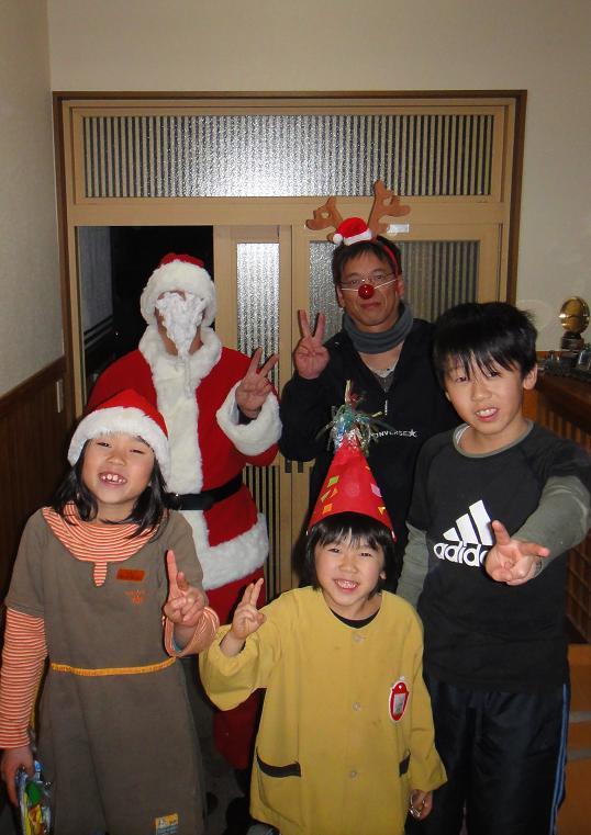 サンタがやってきた