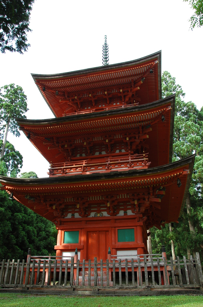 但馬國　妙見山　重文　三重の塔の秘密