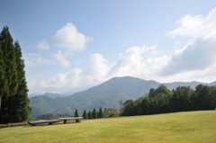 但馬國　高柳の郷　秋晴れの大徳サン