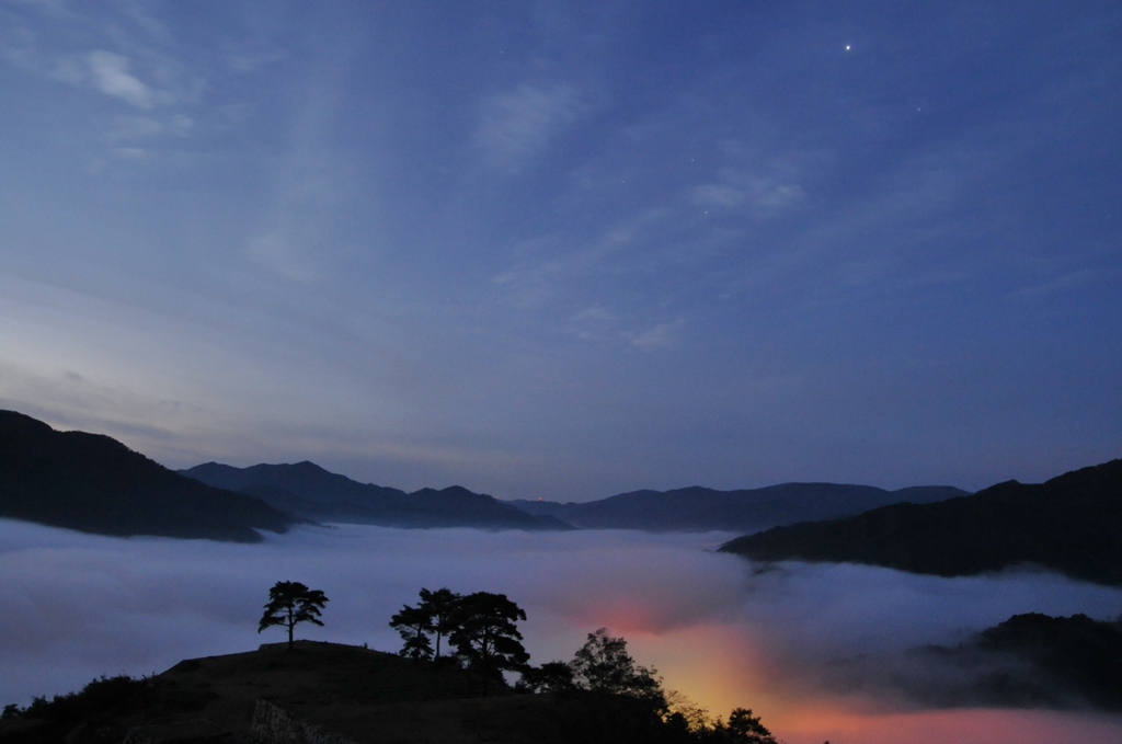 但馬國　竹田城　雲海②