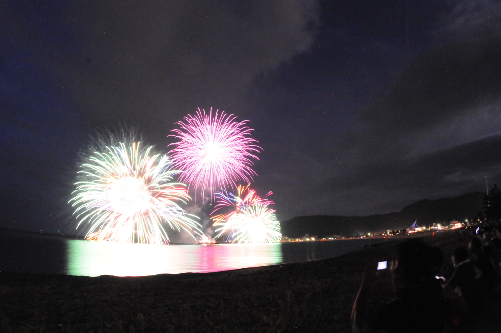 但馬國　香住花火②