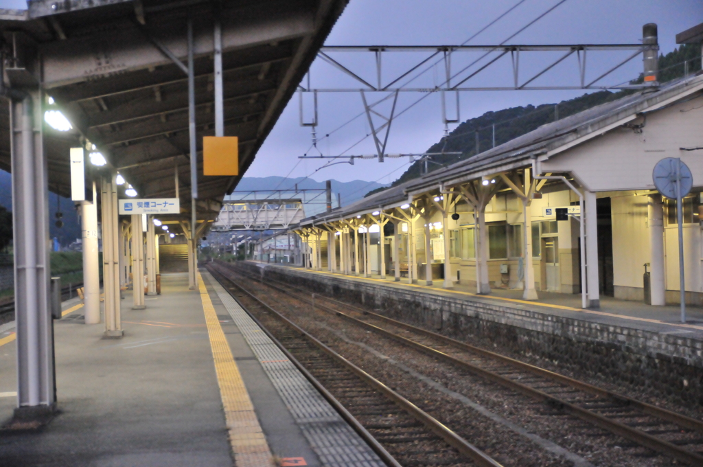 但馬國　ＪＲ山陰本線　ようか駅　朝③