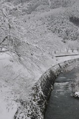 但馬國　小佐の郷　なごり雪①